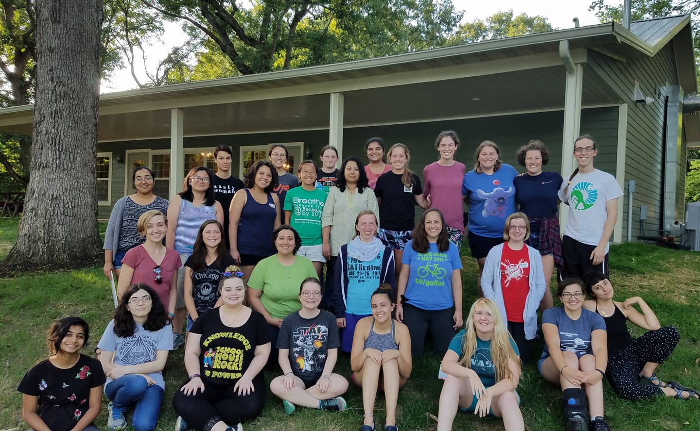 Attendees of the Women and Genderqueer Physics and Astronomy retreat