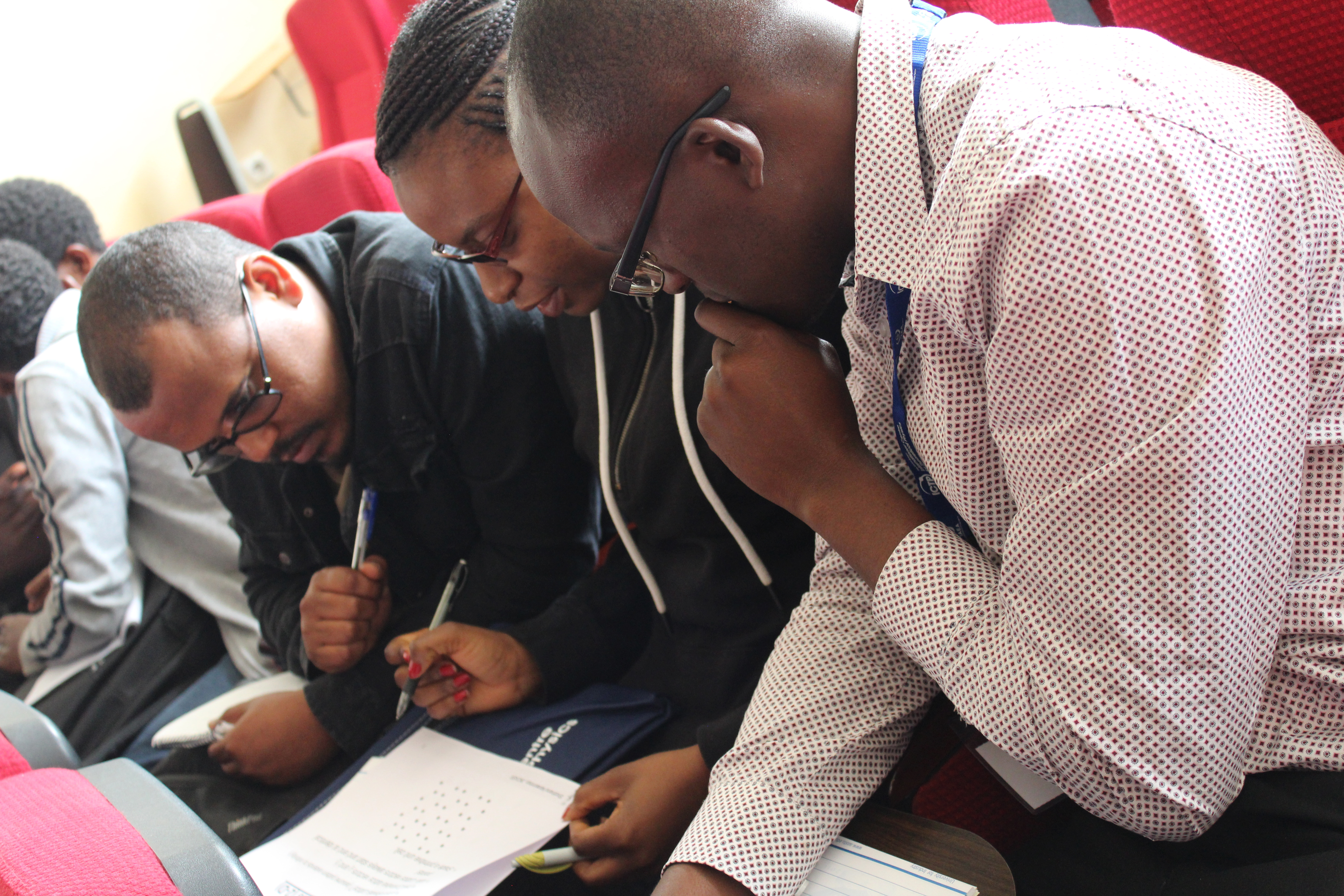 ASESMA participants working together
