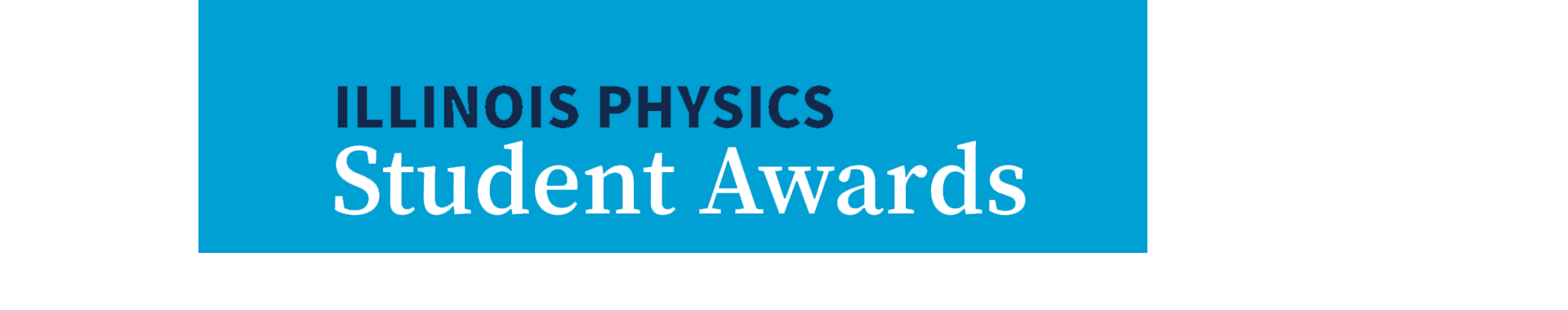 Illinois Physics Student Awards