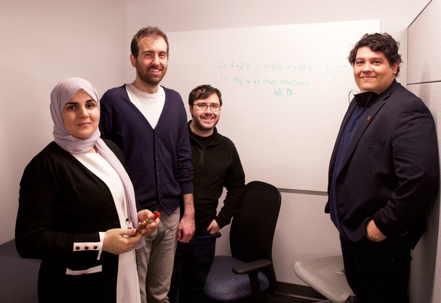 ICASU researchers collaborate.